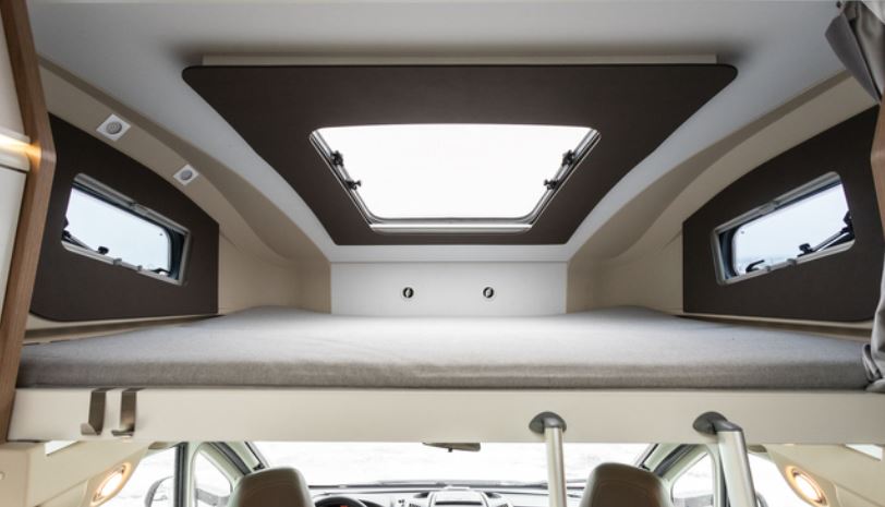 Makuualkovi on erinomainen lepopaikka. 